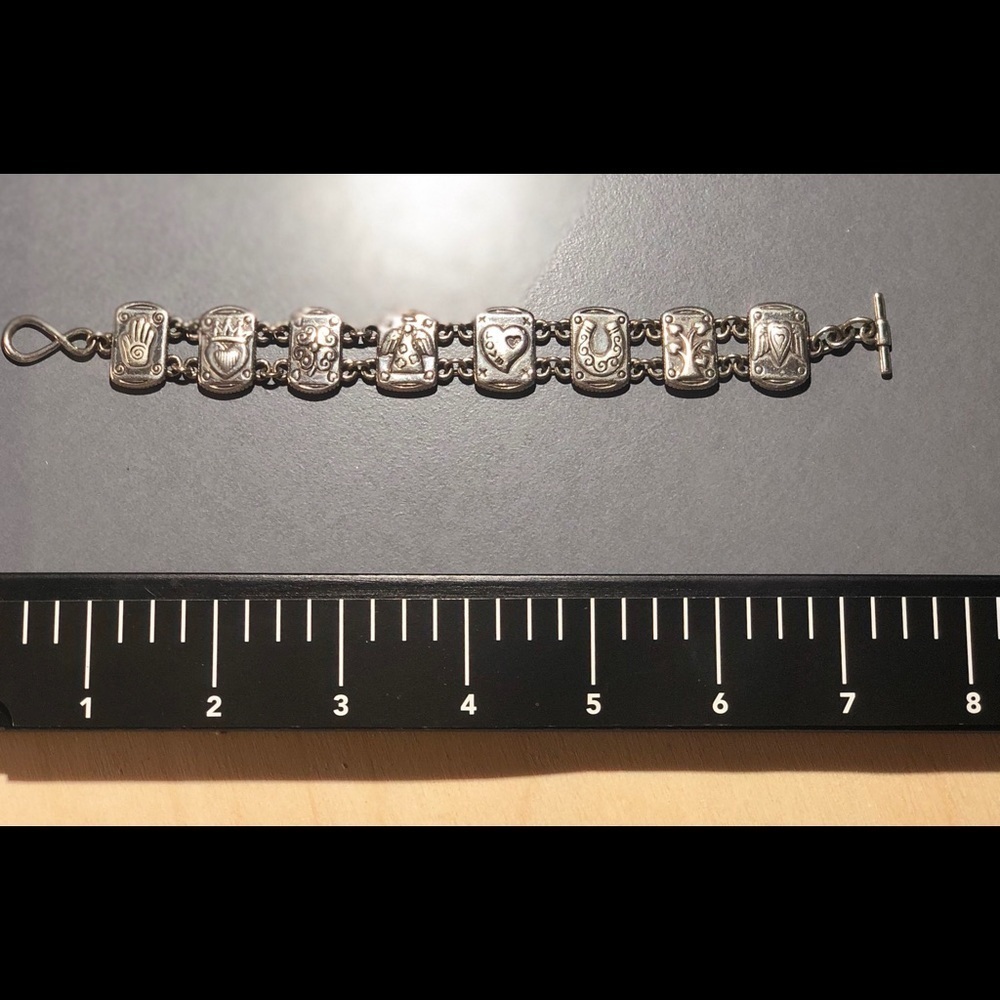 Authentic Brighton Silver Tone Bracelet - Picture 7 of 9